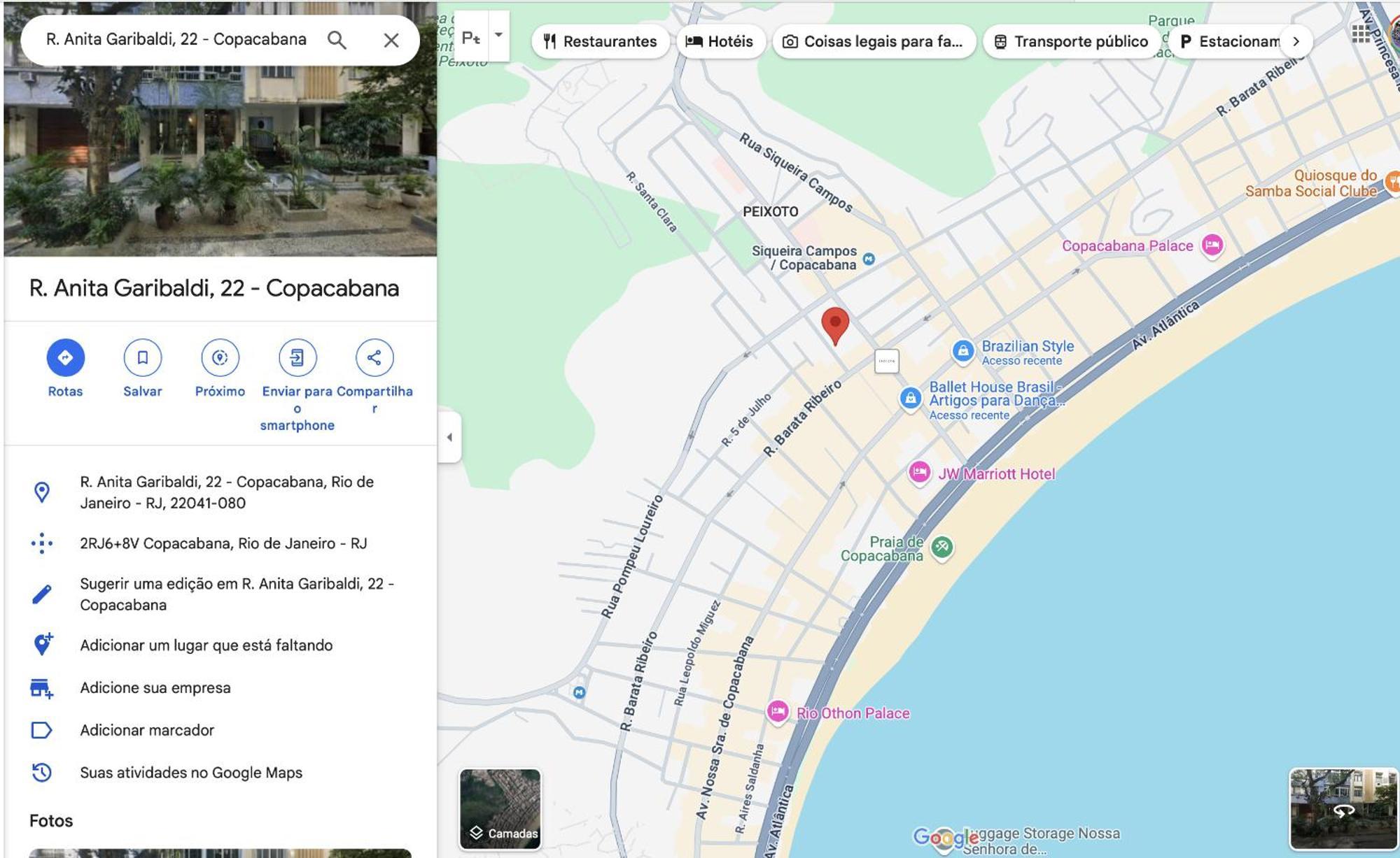 Appartamento For 2 People Steps From Copacabana